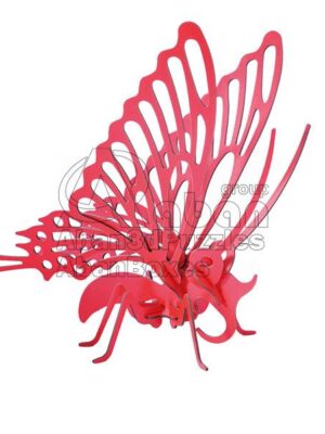 پازل سه بعدی پروانه آبان