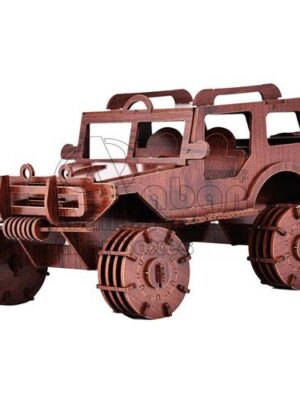 پازل سه بعدی جیپ آبان